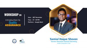 Workshop on Quality Assurance